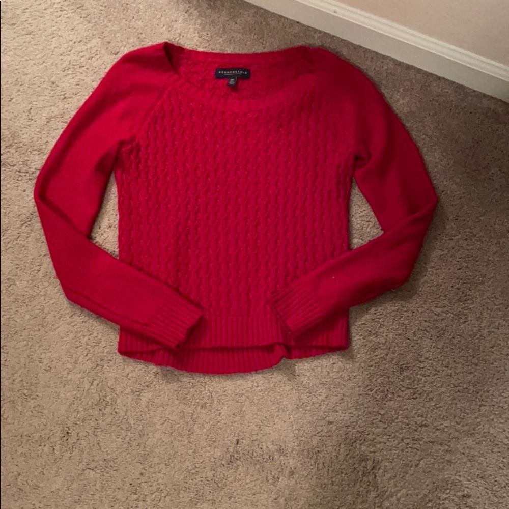 Aeropostale Red Sweater